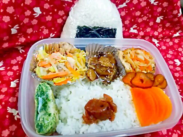 お弁当
たらこおにぎり󾥡|猫田さん