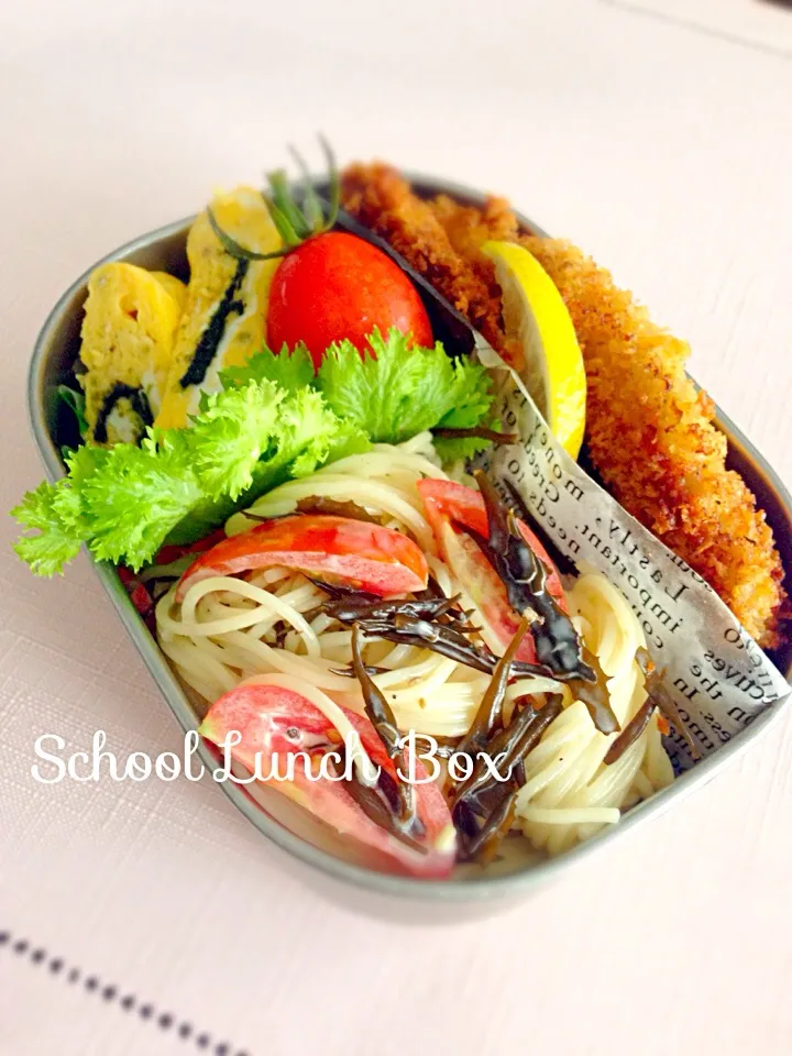 2014/05/20 中学生女子のお弁当 🍋 School Lunch Box|thanksanさん