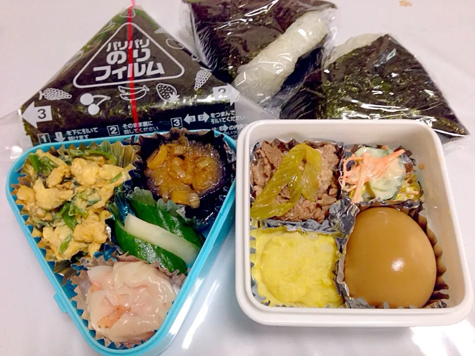 Snapdishの料理写真:260520娘の昼夜弁当|お料理パパさん