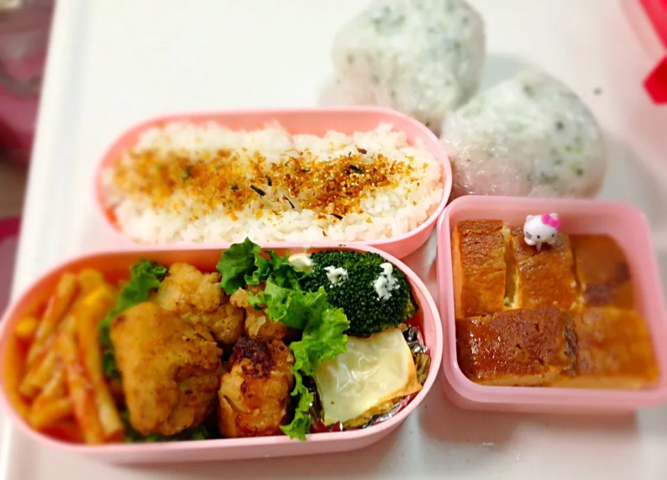 Snapdishの料理写真:主人へのお弁当|syuさん