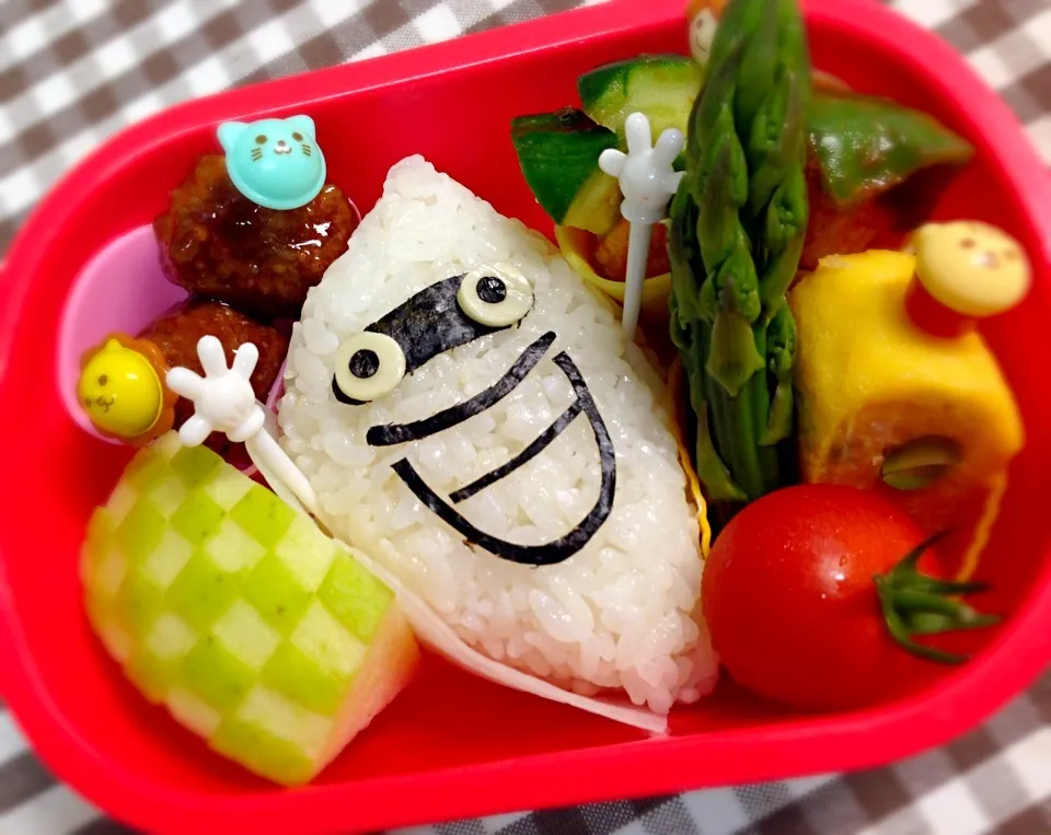 Snapdishの料理写真:ウィス(￣ー￣) ちょっと寂しいお弁当〜|ひよさん