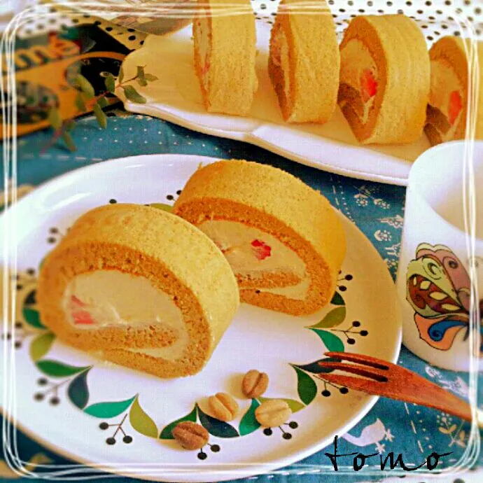 コーヒー好きのロールケーキ♪|ともさん