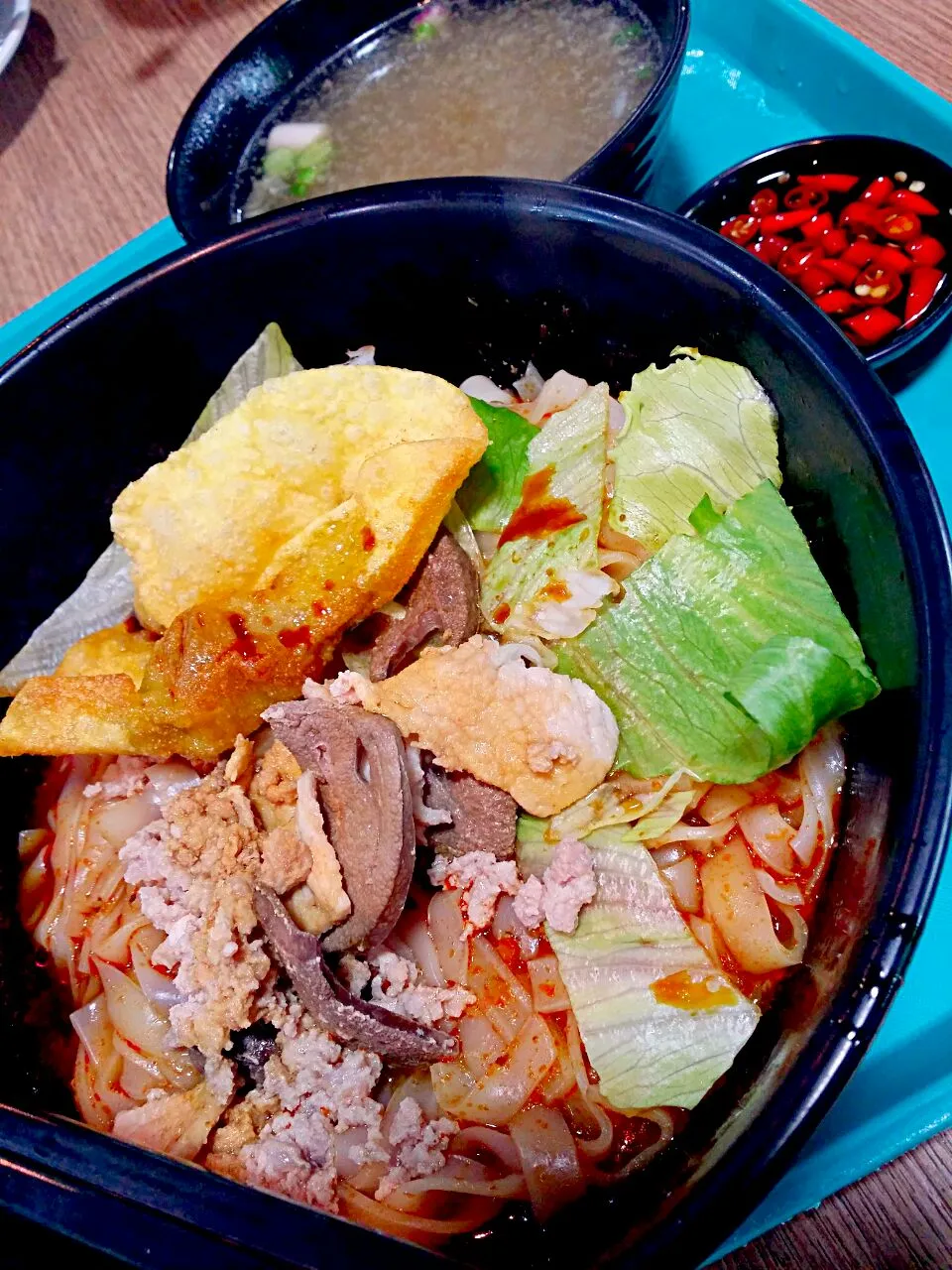 肉脞面♡Spicy Minced Pork Noodles|🍒lynnlicious🍒さん