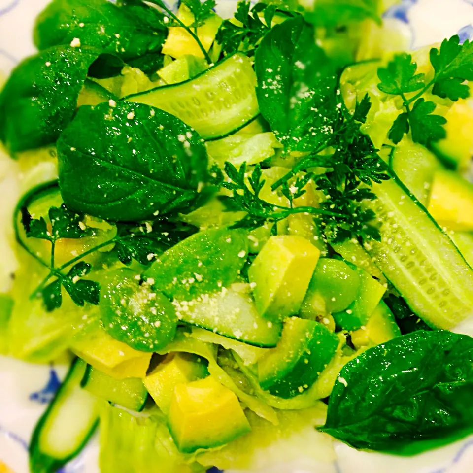 yeluさんの料理 🍏Green salad🍏|yeluさん