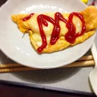 Snapdishの料理写真:チーズオムレツ|食いしん嬢さん