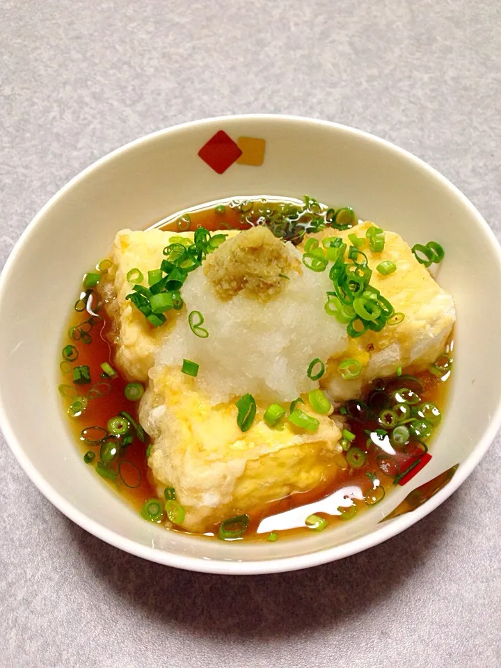 ノンフライヤーで作った揚げ出し豆腐|Orie Uekiさん