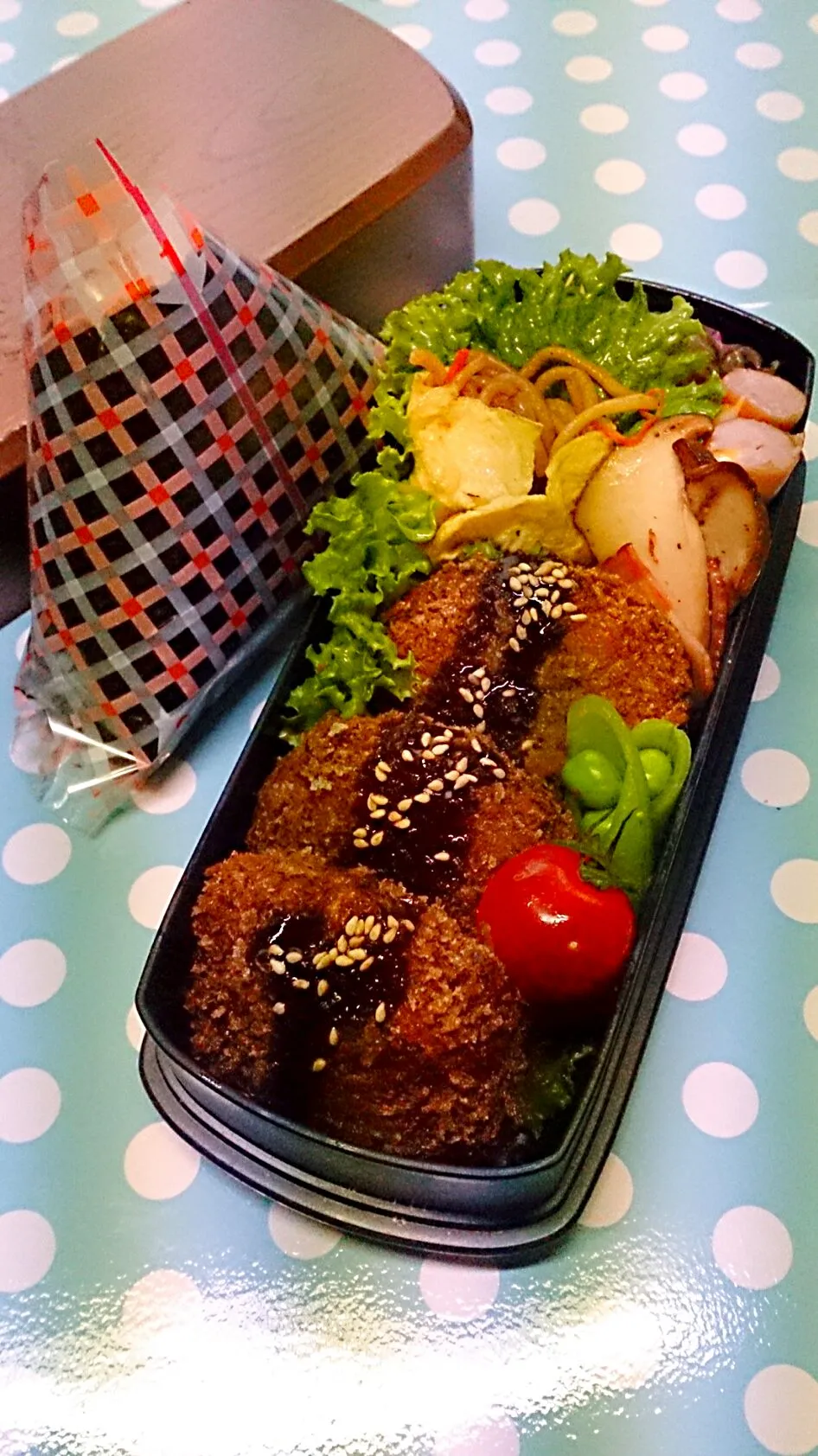 Snapdishの料理写真:【不器用ママのお弁当：息子の】|かおりさん