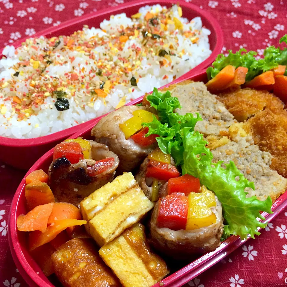 コロッケお弁当 高校生息子ヾ(◍'౪`◍)ﾉﾞ|みっちーさん