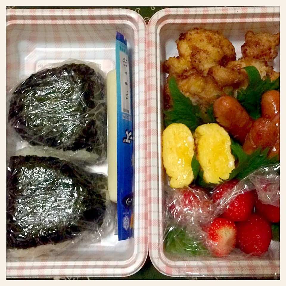 Snapdishの料理写真:息子 移動教室 お弁当♪|Noricoさん