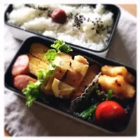 Snapdishの料理写真:5月21日のお弁当|みぃさん