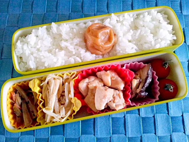 Snapdishの料理写真:2014.5.21
旦那お弁当(*^^*)|さやさん