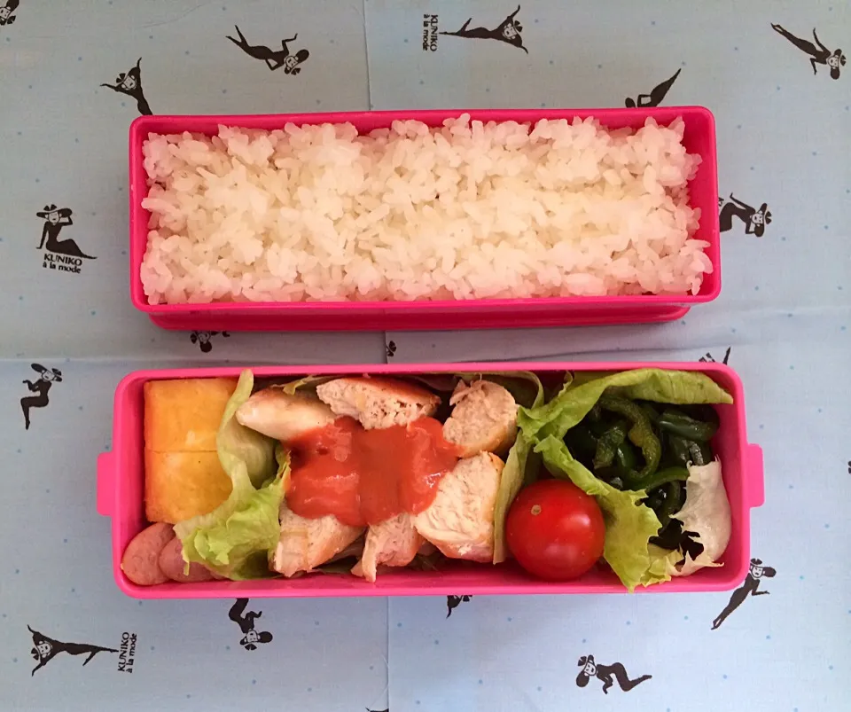 Snapdishの料理写真:5月21日のお弁当|ふむふむさん