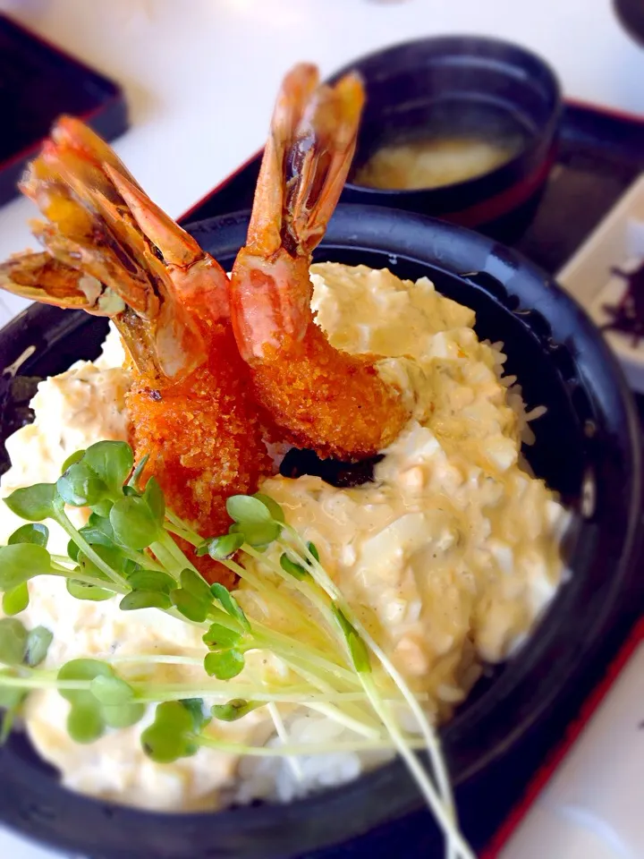 梶谷屋のエビ丼|まさっちさん