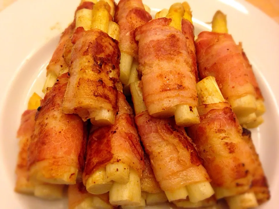 Bacon-wrapped Asparagus|Fujiko Toyohashiさん