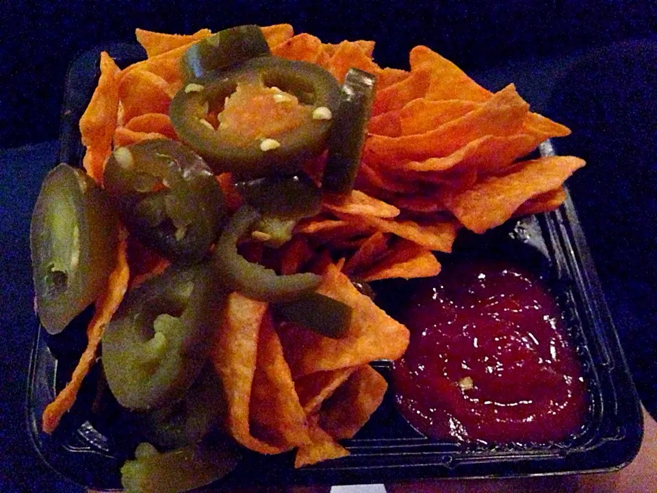 Pepperoni Nachos at the cinema （＾＿＾）☆|Fujiko Toyohashiさん