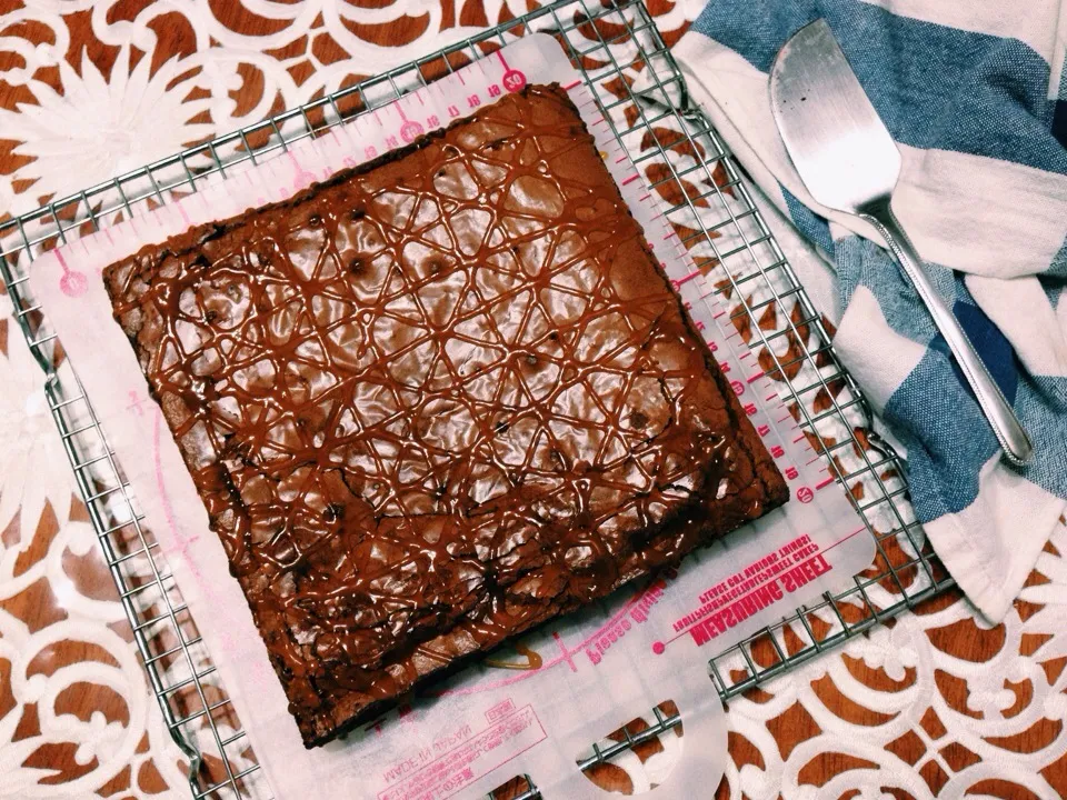 Salted caramel brownies|hurul | 후룰さん