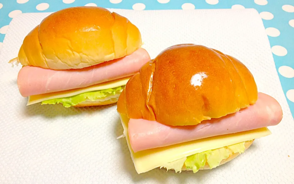 Ham & Cheese Sandwiches|Liezlさん