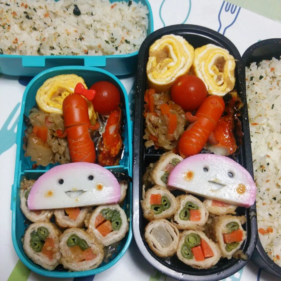 5月22日　高校生女子＆オレ弁当|クッキングおやぢさん