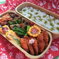 Snapdishの料理写真:旦那のお弁当✨|かほさん