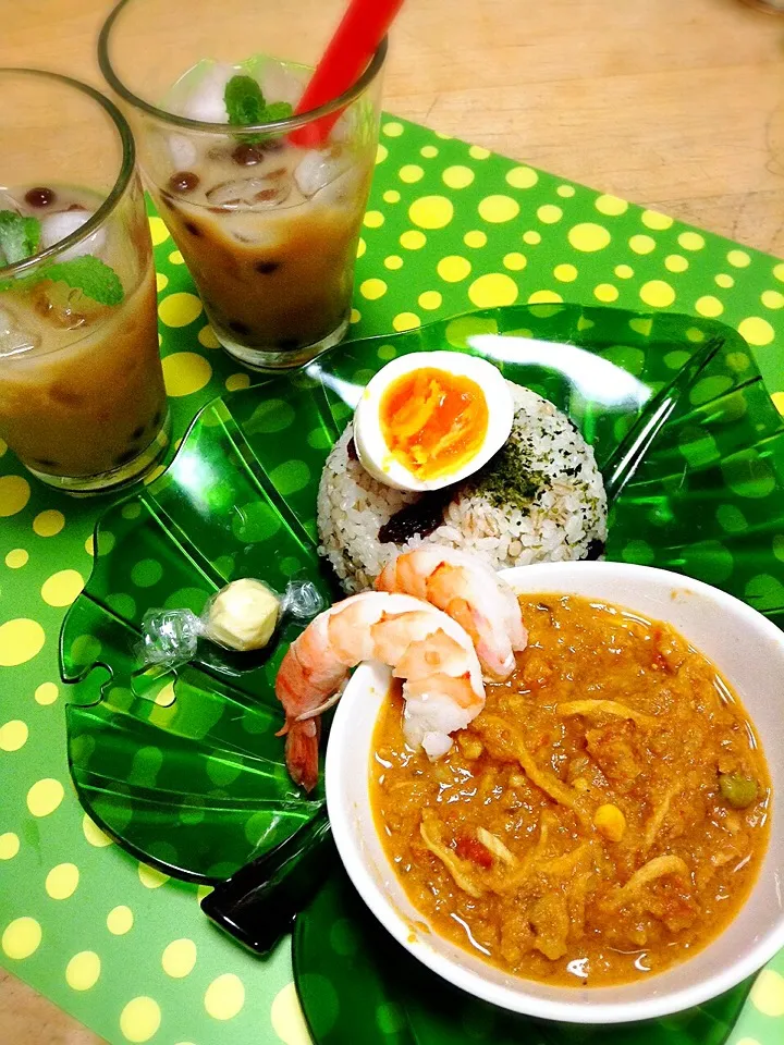 昨日のミートソースをリメイク⭐️切り干し大根のドライカレー|かずきっちんさん