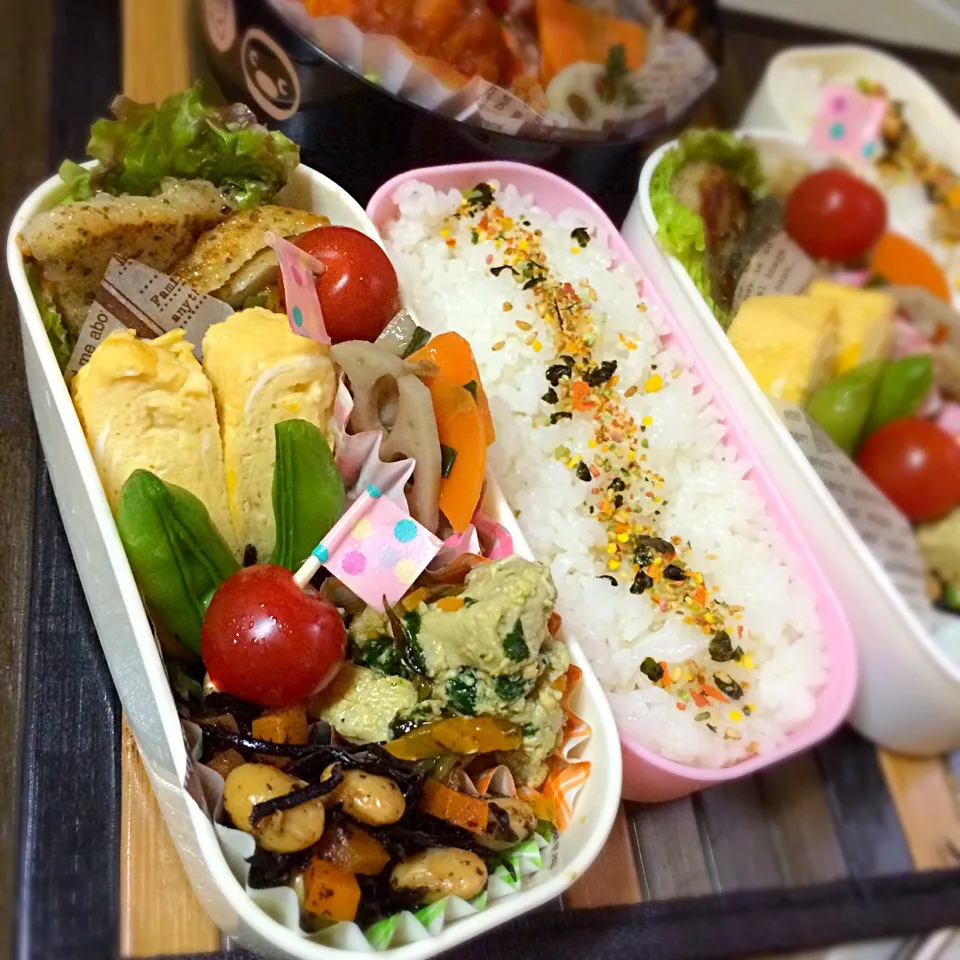 Snapdishの料理写真:2014.5.22のお弁当(^^)|meguさん