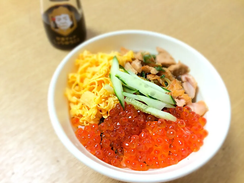 鮭の3色親子丼|seamensさん