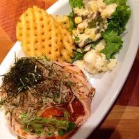 Snapdishの料理写真:ハワイアンランチ|まるさん