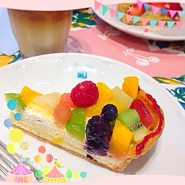 キルフェボンでケーキ♥️レモンクリームが美味しかった♫|みちさん