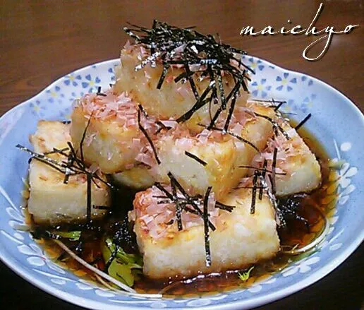 揚げ焼きだし豆腐|maichyoさん