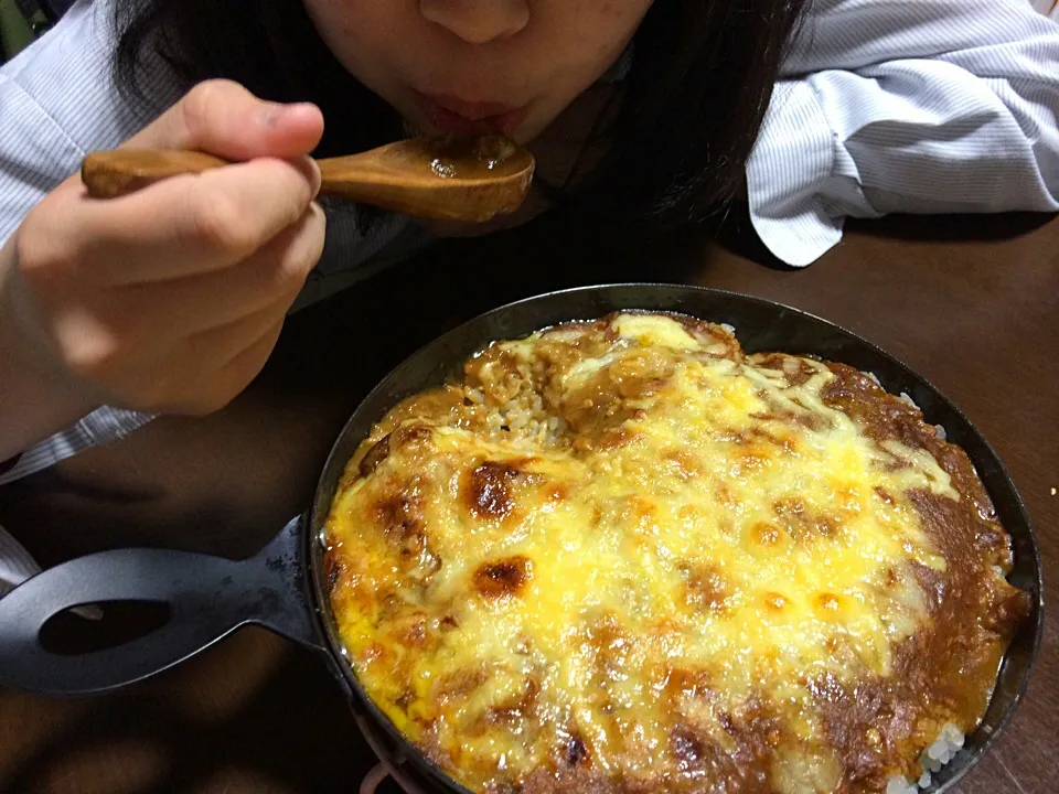 Snapdishの料理写真:そらのんみこちゃんの投稿見て食べたくなった〜只今の時刻23時15分😅娘もがっついてます〜笑|Bちゃんさん