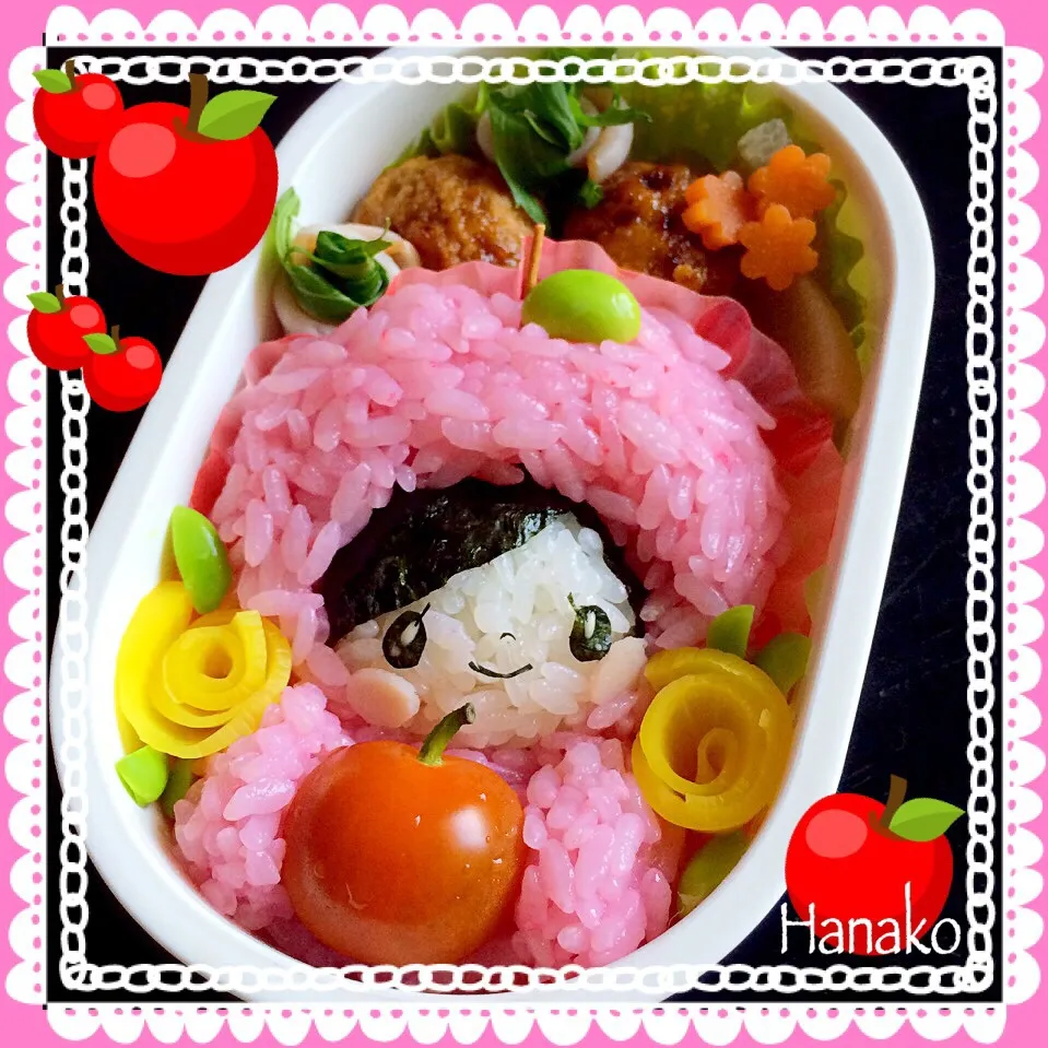 りんごサクちゃん弁当|hanakoさん