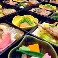 Snapdishの料理写真:割子弁当(^^;;|hidenaoさん