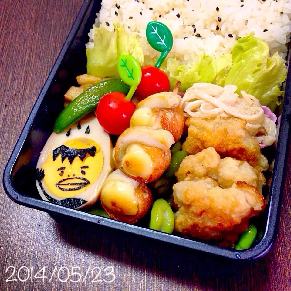 かっぱくん弁当(´ ω。 `)|ふくろう女子さん