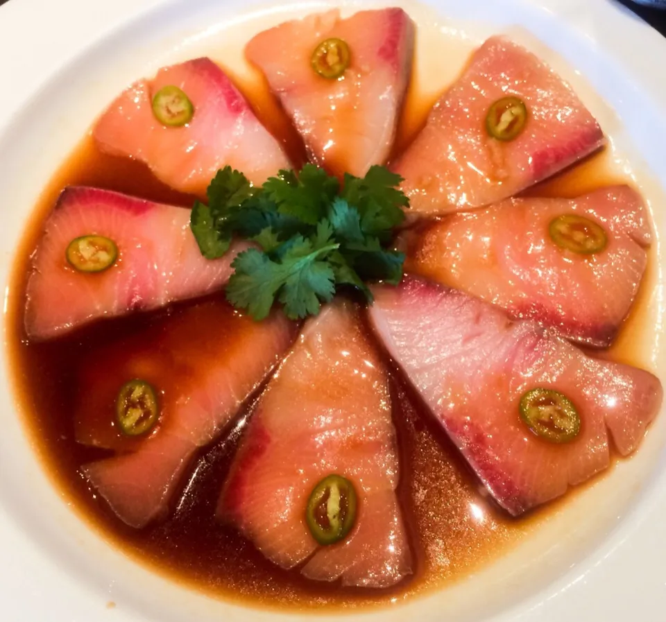 Hamachi with Jalapeño from Geko-Tei|sooprcoolchicaさん