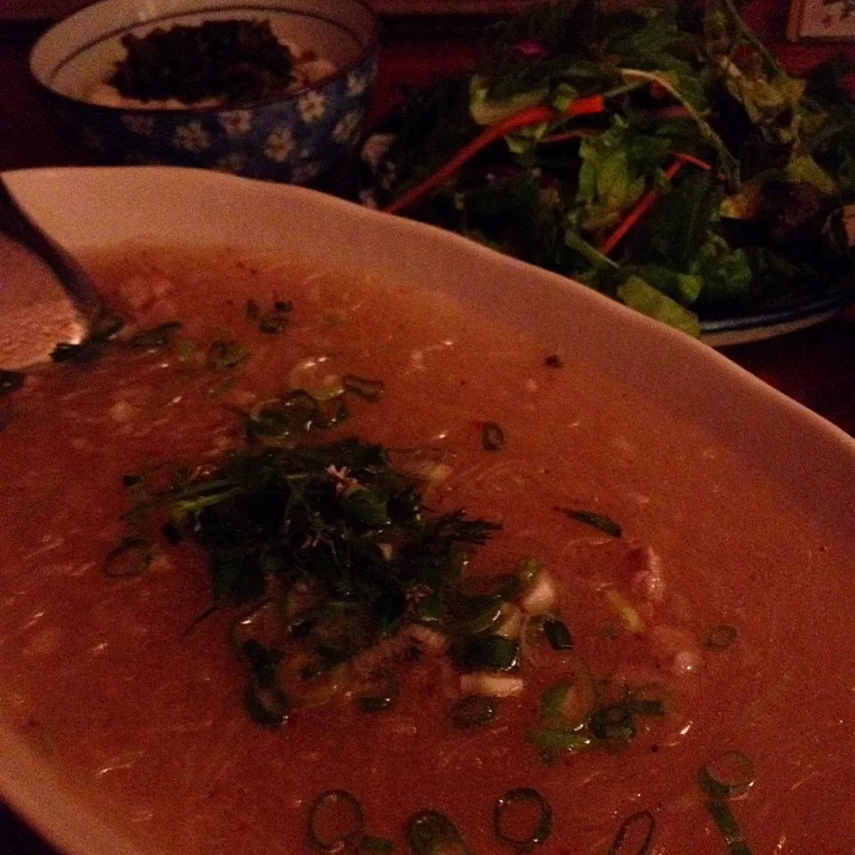 スープ春雨とサラダのランチ|masatoyさん