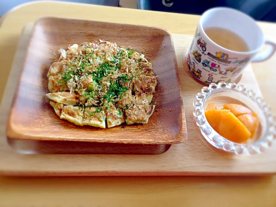 息子 お好み焼きランチ|eriさん