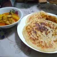 Chicken curry and prata|Calis Cheahさん