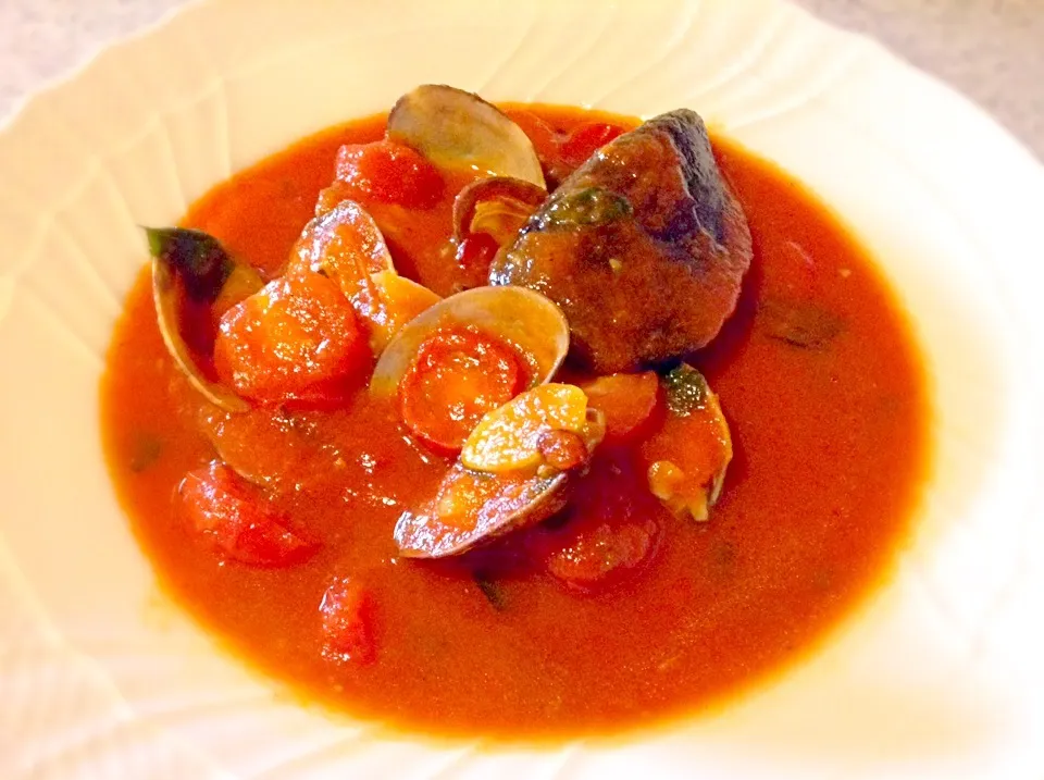 MuSseL & CLaMs In ToMatO SoUp|GeMzKiTchさん