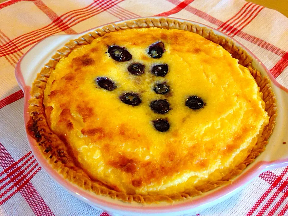 Big blueberry caster egg tart|Amyさん