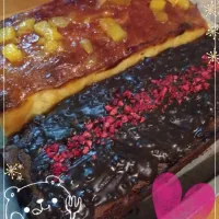 Snapdishの料理写真:パウンドケーキ2種|まかさん