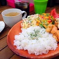 とり天ランチ♪|ウエストン パティーさん