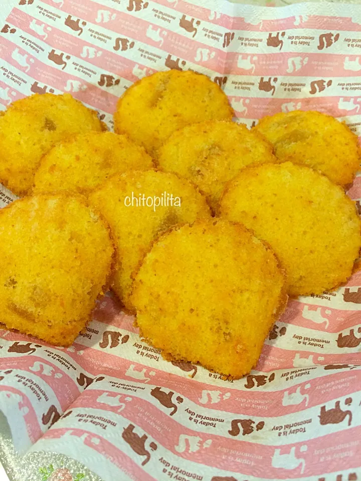 Lemon Madeleine cookies|chitopilitaさん