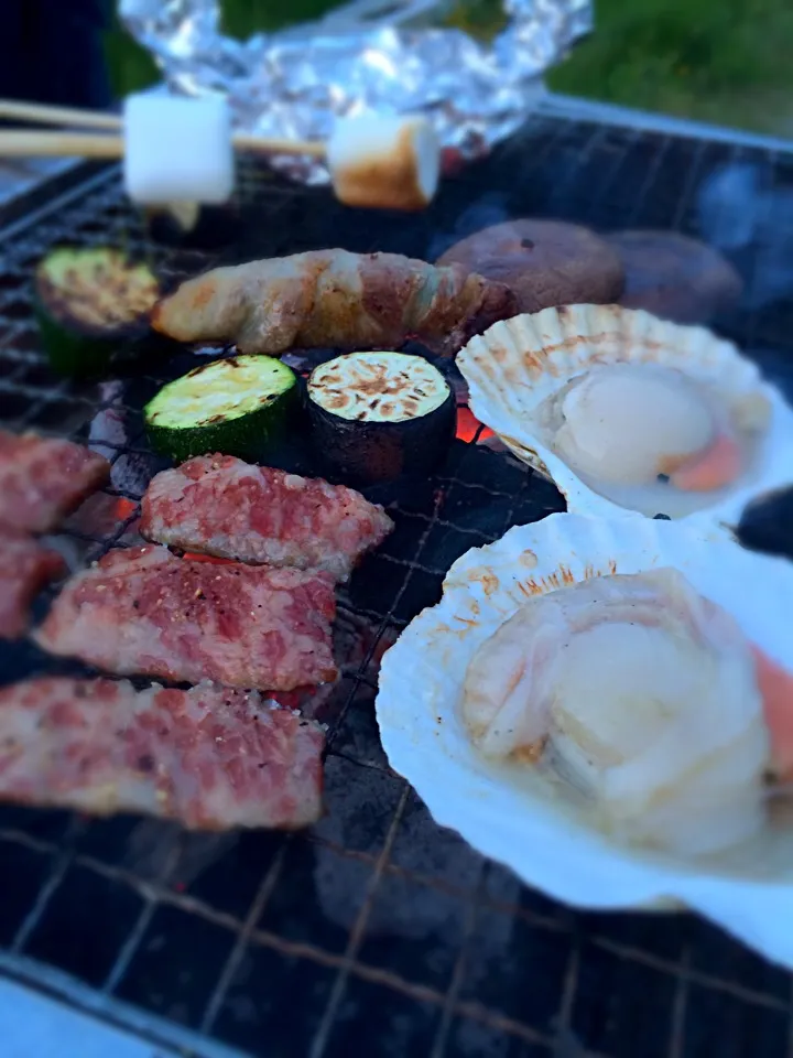 今期初BBQ|Rieさん