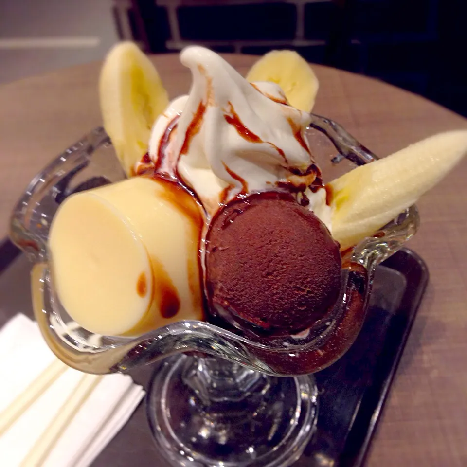 Snapdishの料理写真:Choco banana split|해리さん