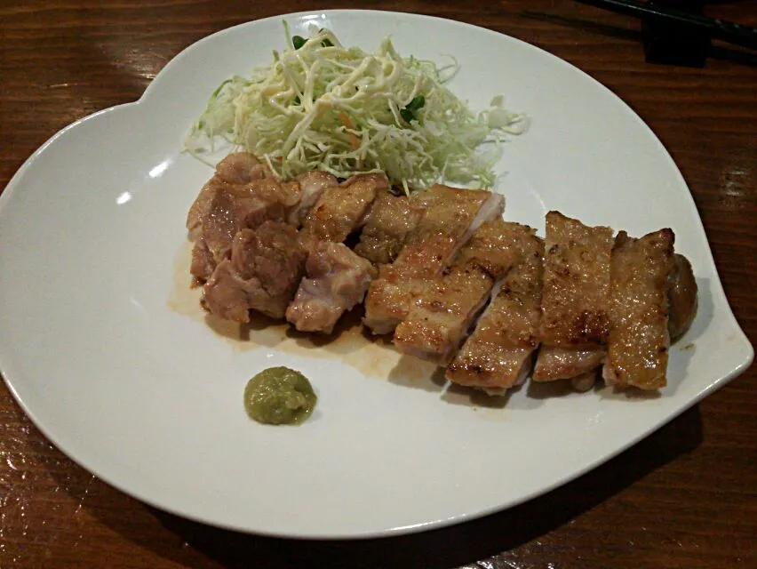 もも焼きわさび醤油♪|伊藤雅義さん