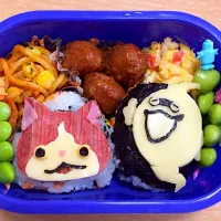 妖怪ウォッチ弁当☆ジバニャンとウィスパー|えみさん