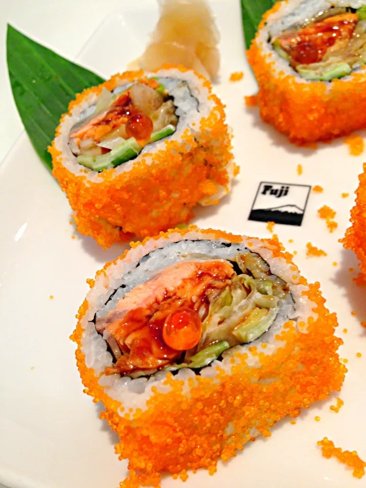 Teriyaki salmon maki rolls|PhUnGさん