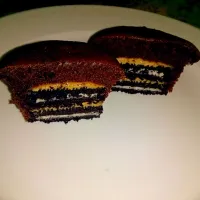 Chocolate Peanut Butter Oreo Cupcakes! Yum!|April Marieさん