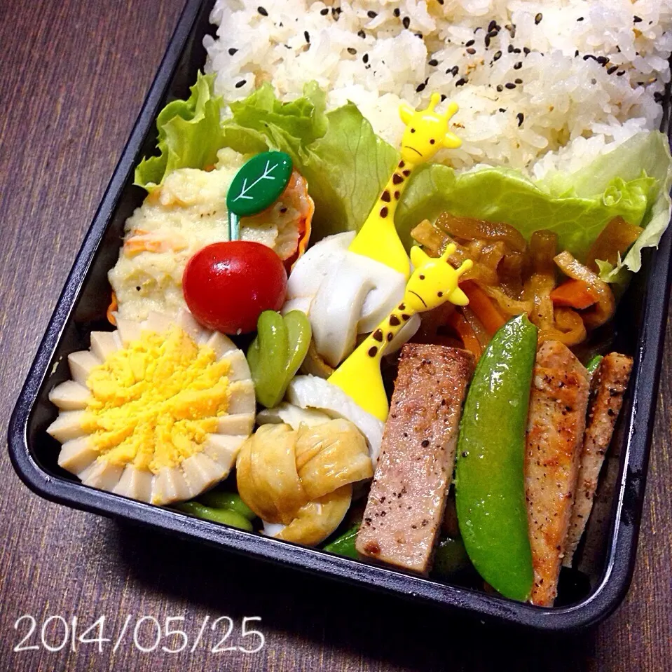 今日は全体的に手抜きなお弁当(´Д`A;)|ふくろう女子さん