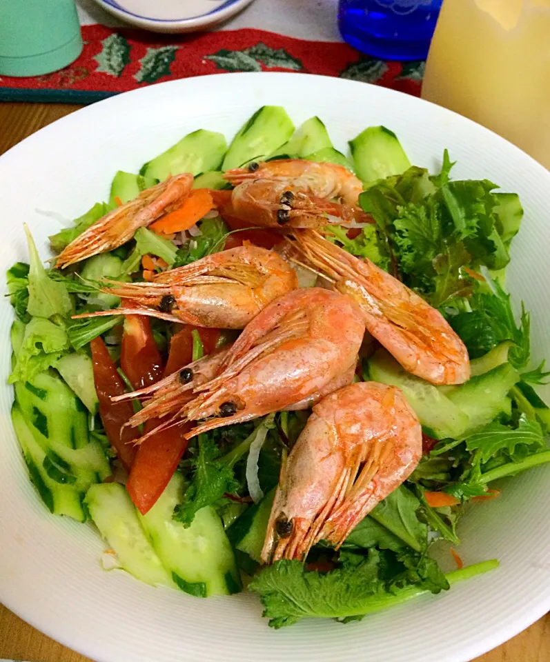 shimp salad home made|Jessica Perezさん